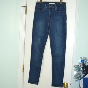 Levi's 721 High Rise Skinny Jeans Waist 30 Length 30